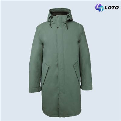 Mens Long Winter Parka
