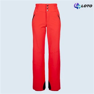 High Waisted Lady Ski Softshell pantalon
